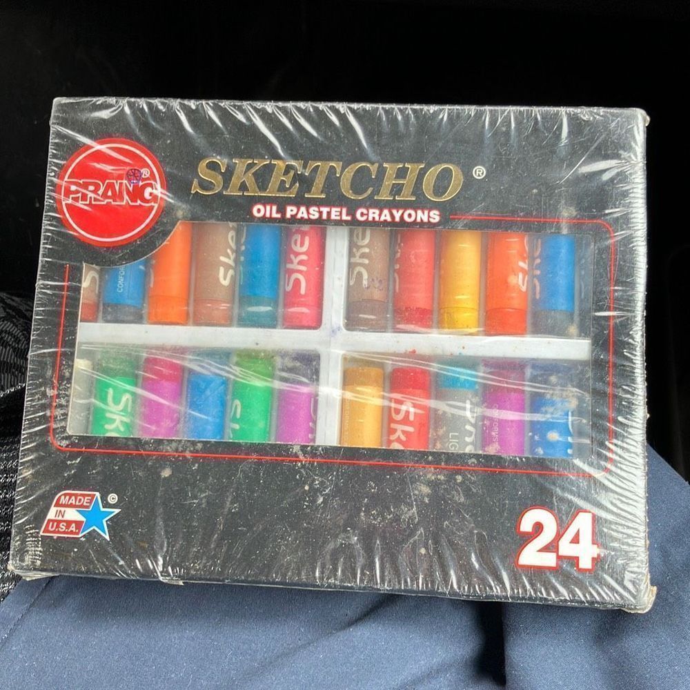 Prang Sketcho Oil Pastel Crayons 24 NEW SEALED